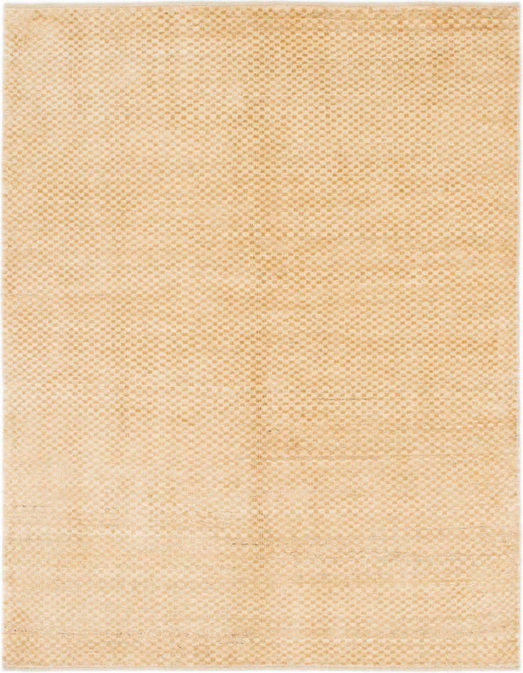 Detail image of 4' 10 x 6' 8 Hand Knotted Kashkuli Gabbeh Wool Rug