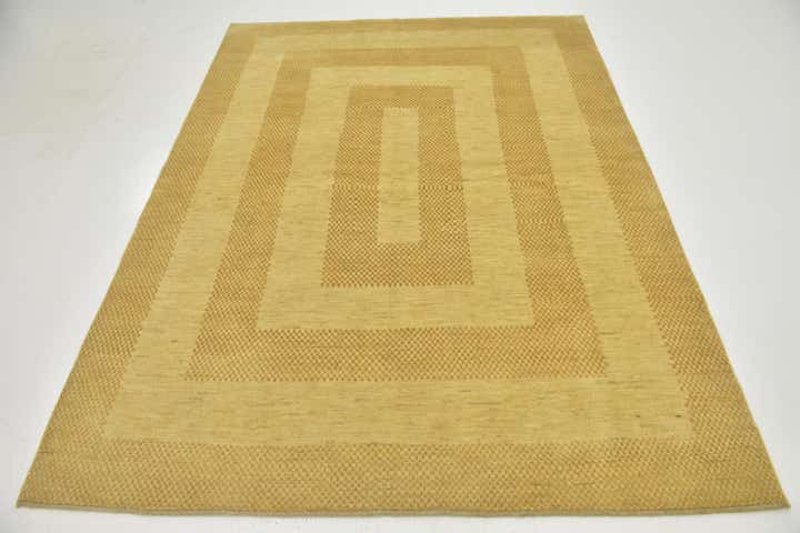 5' 9 x 7' 7 Hand Knotted Kashkuli Gabbeh Wool Rug
