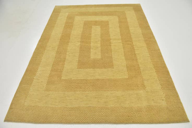 Detail image of 5' 9 x 7' 7 Hand Knotted Kashkuli Gabbeh Wool Rug