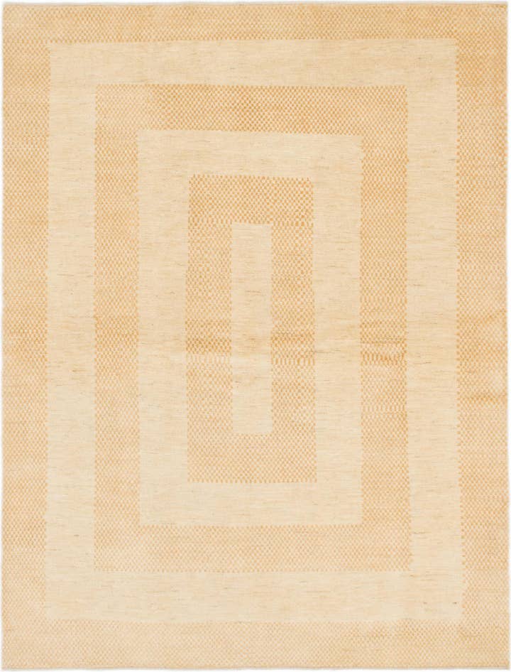 Detail image of 5' 9 x 7' 7 Hand Knotted Kashkuli Gabbeh Wool Rug