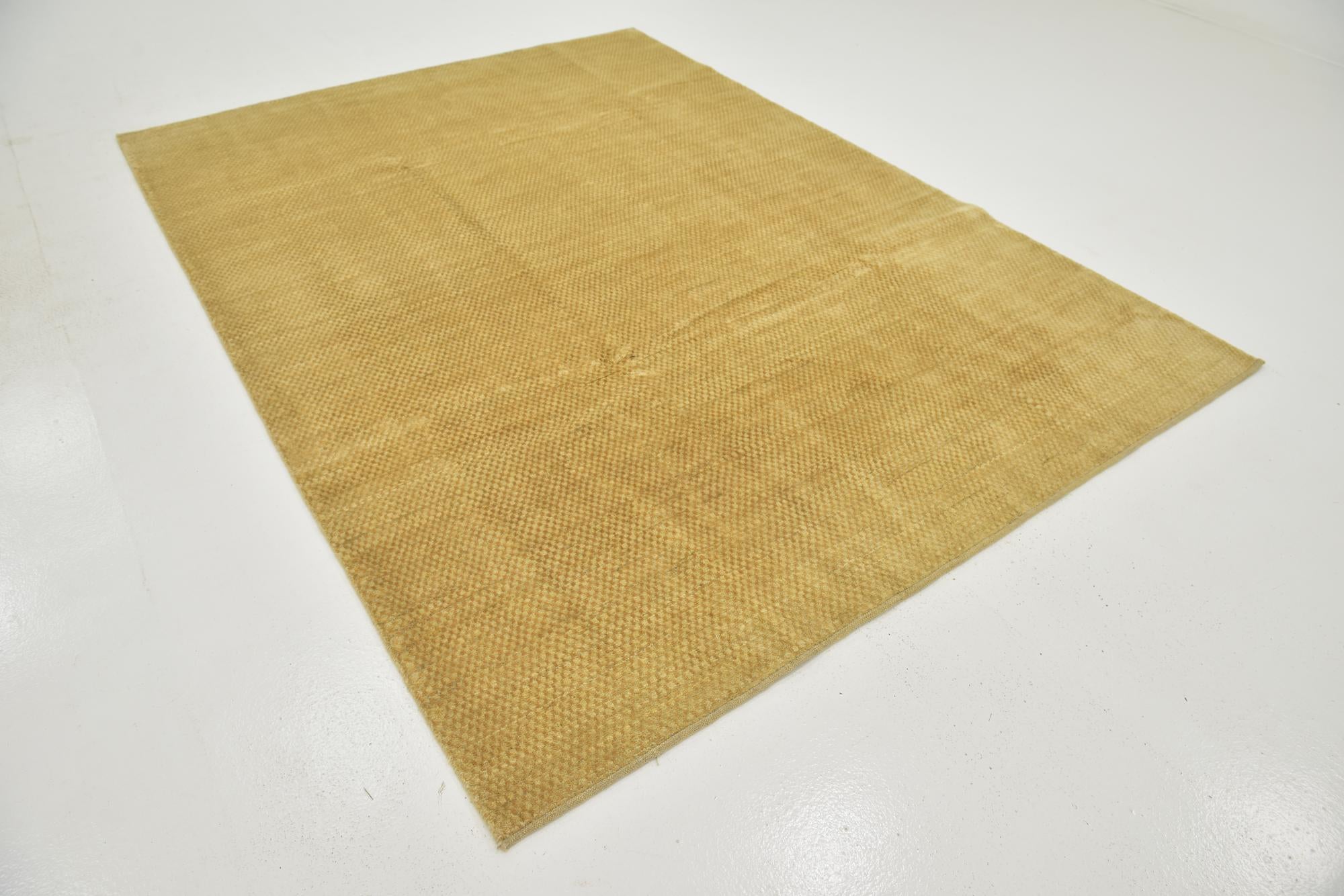 6' 8 x 9' 3 Hand Knotted Kashkuli Gabbeh Wool Rug