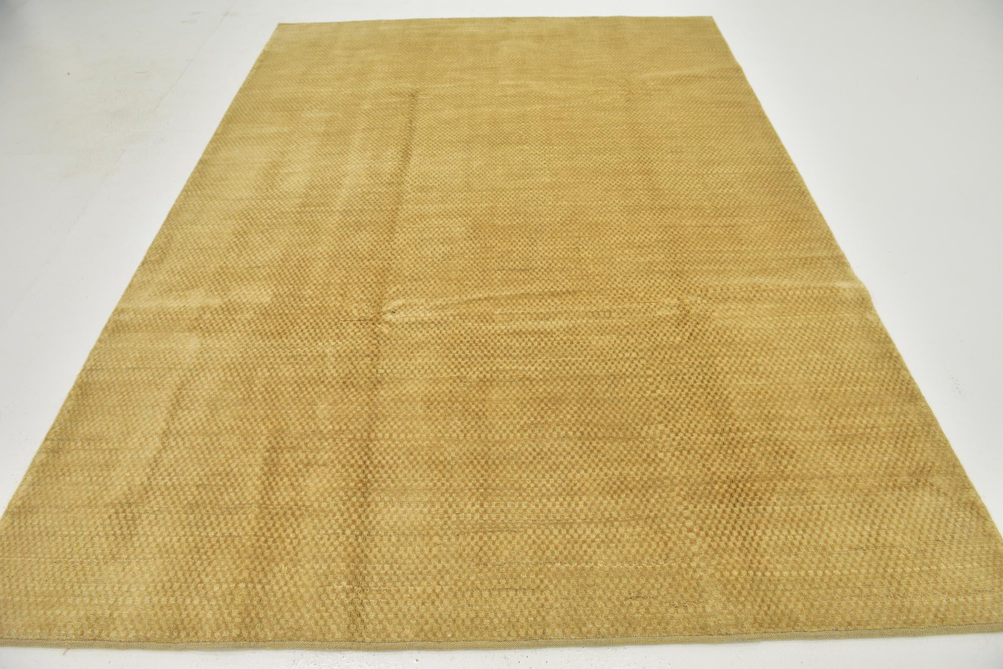 6' 8 x 9' 3 Hand Knotted Kashkuli Gabbeh Wool Rug