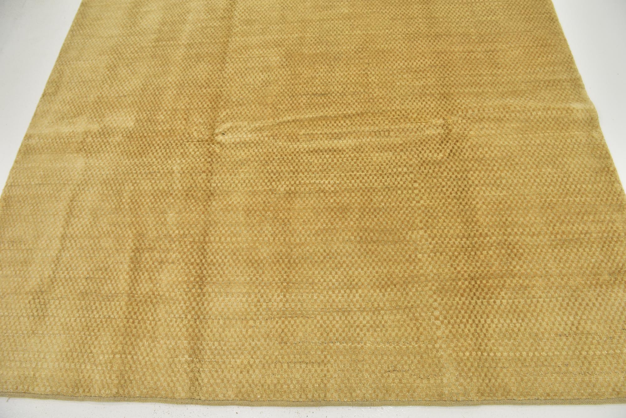6' 8 x 9' 3 Hand Knotted Kashkuli Gabbeh Wool Rug