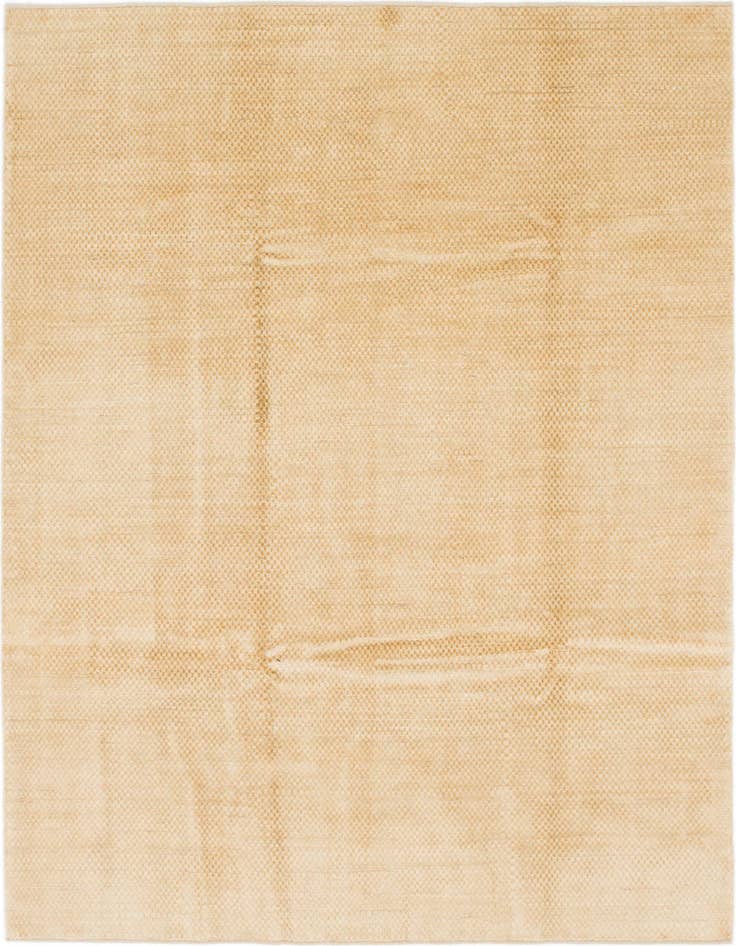 Detail image of 6' 8 x 9' 3 Hand Knotted Kashkuli Gabbeh Wool Rug