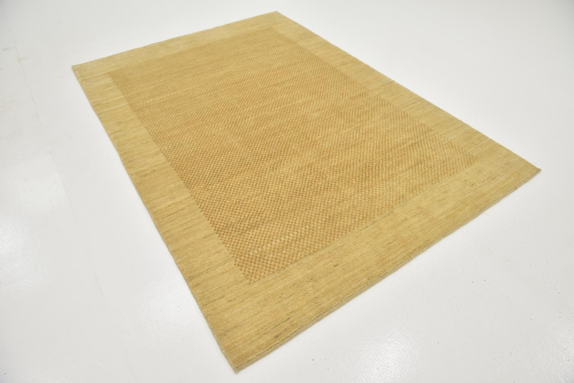5' 7 x 8' Hand Knotted Kashkuli Gabbeh Wool Rug