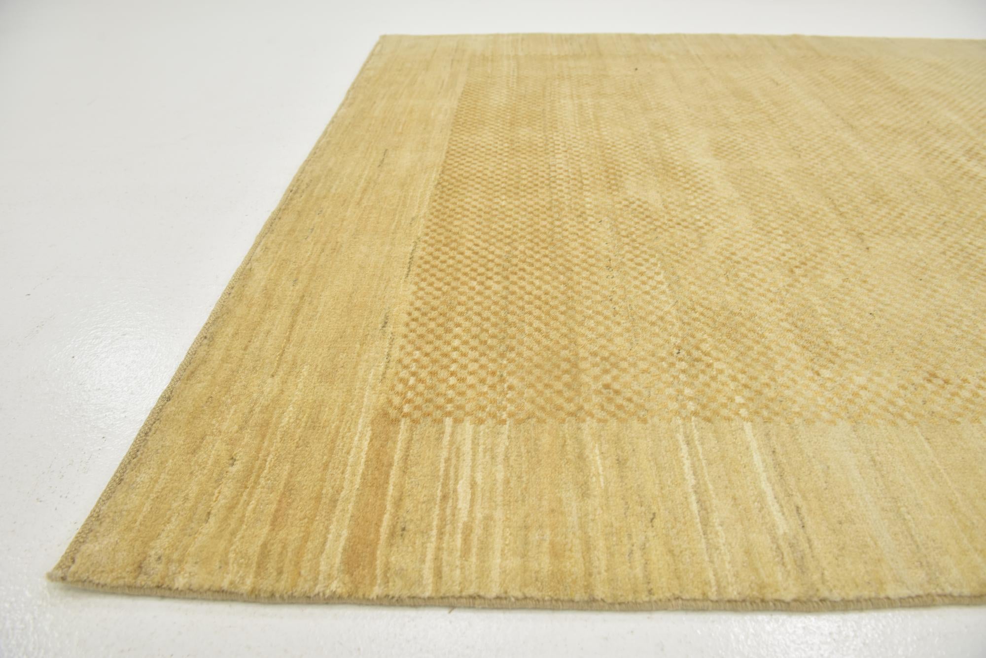 5' 7 x 8' Hand Knotted Kashkuli Gabbeh Wool Rug