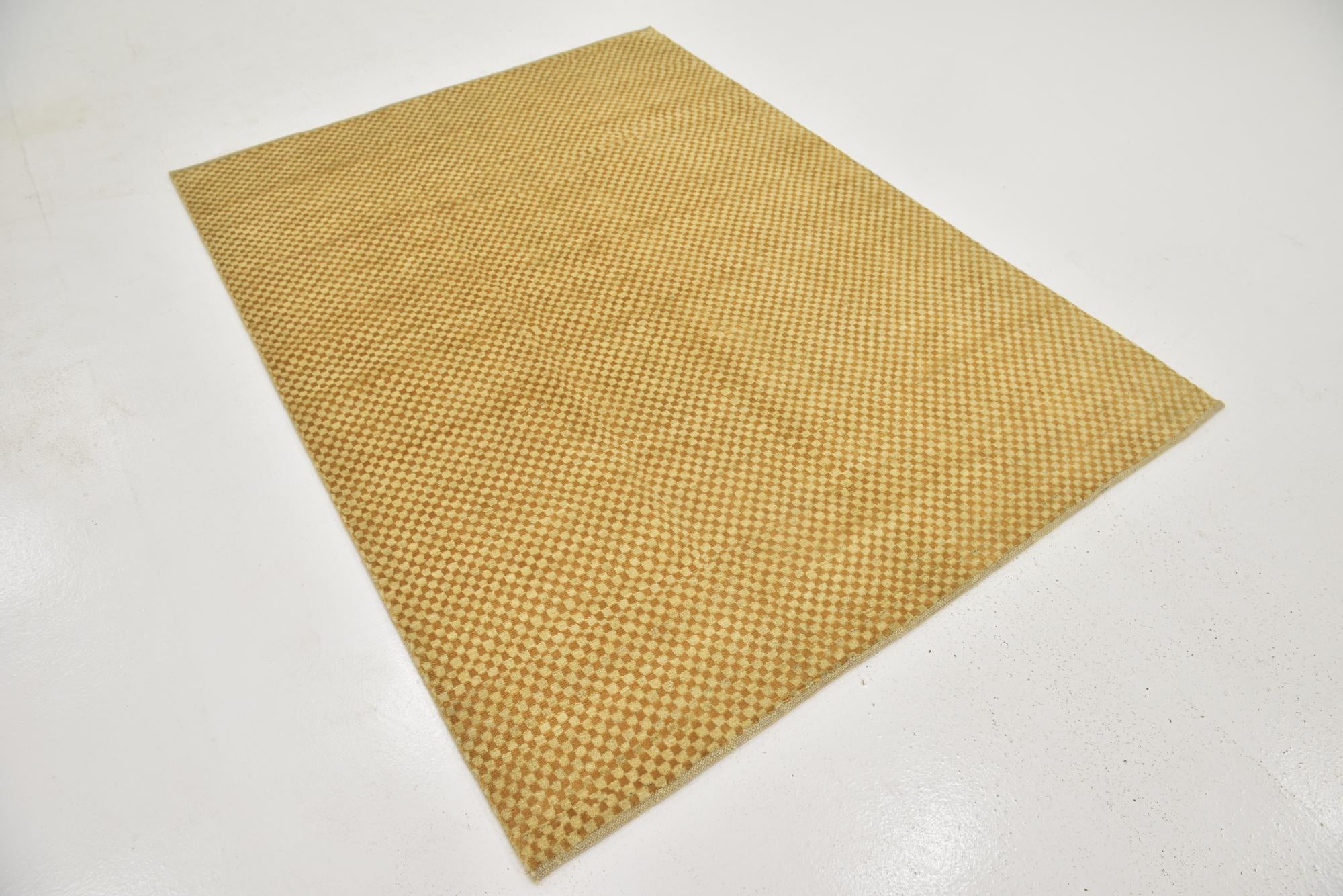 5' x 6' 8 Hand Knotted Kashkuli Gabbeh Wool Rug