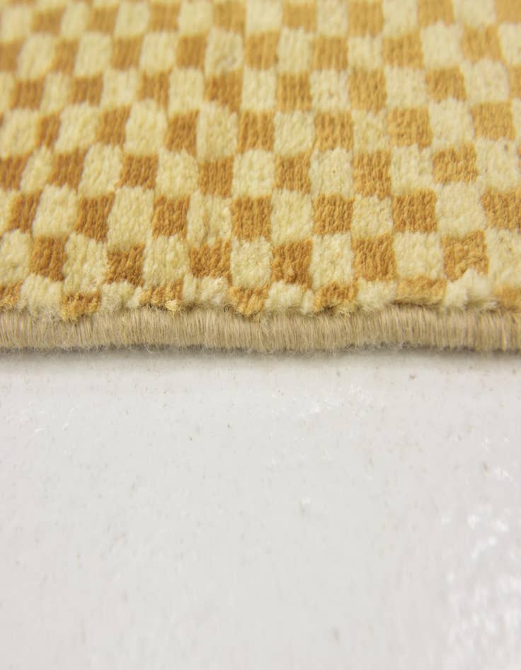 Detail image of 5' x 6' 8  Hand Knotted Kashkuli Gabbeh Wool Rug