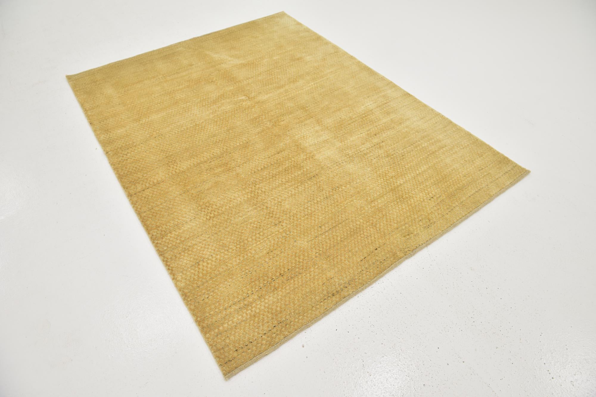 5' x 6' 6 Hand Knotted Kashkuli Gabbeh Wool Rug