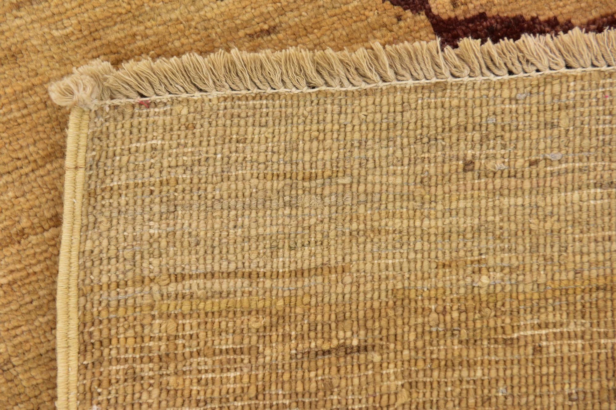 5' 10 x 9' 4 Hand Knotted Kashkuli Gabbeh Wool Rug