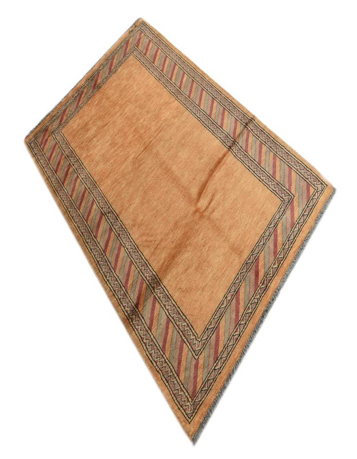 Detail image of 3' 3 x 5' 1 Hand Knotted Kashkuli Gabbeh Oriental Wool Rug