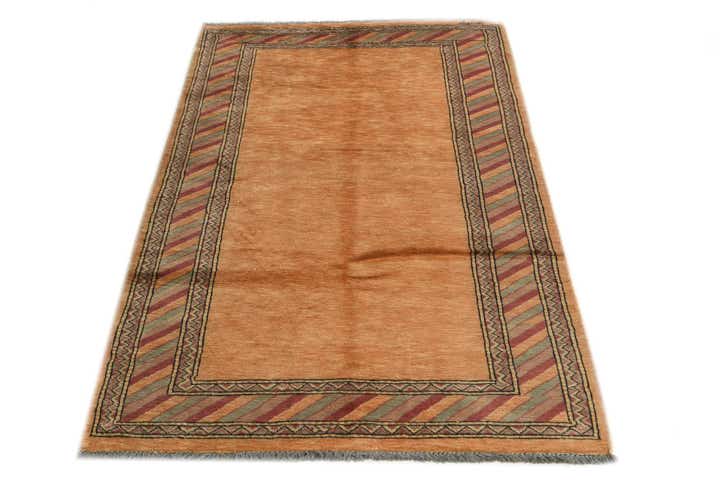 3' 3 x 5' 1 Hand Knotted Kashkuli Gabbeh Oriental Wool Rug