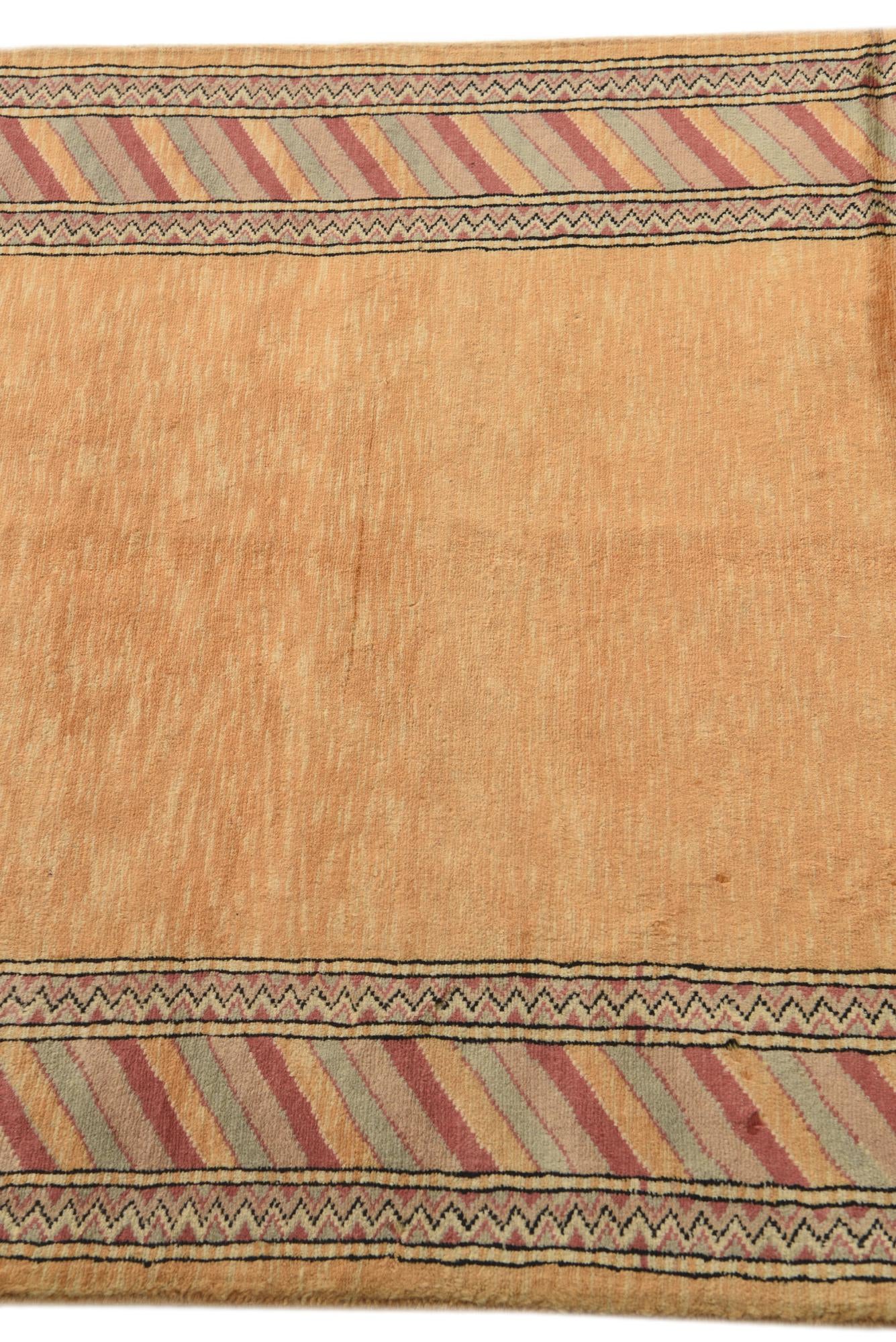 3' 3 x 5' 1 Hand Knotted Kashkuli Gabbeh Oriental Wool Rug