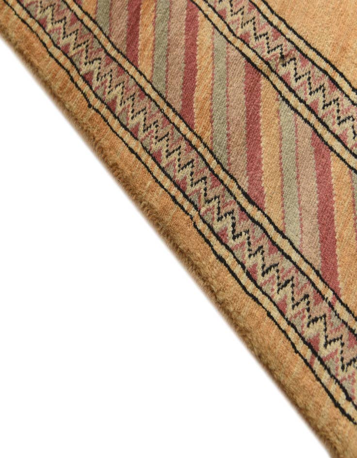 Detail image of 3' 3 x 5' 1 Hand Knotted Kashkuli Gabbeh Oriental Wool Rug
