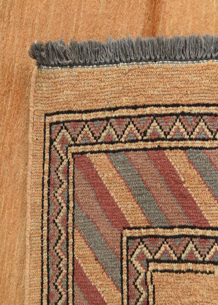 3' 3 x 5' 1 Hand Knotted Kashkuli Gabbeh Oriental Wool Rug