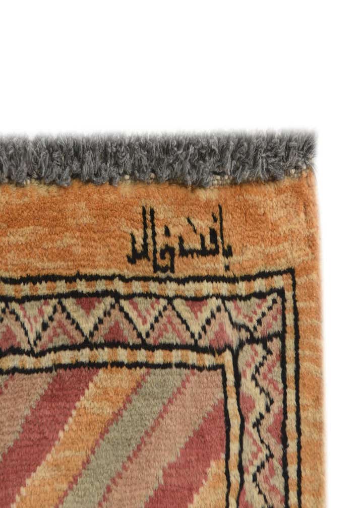 3' 3 x 5' 1 Hand Knotted Kashkuli Gabbeh Oriental Wool Rug