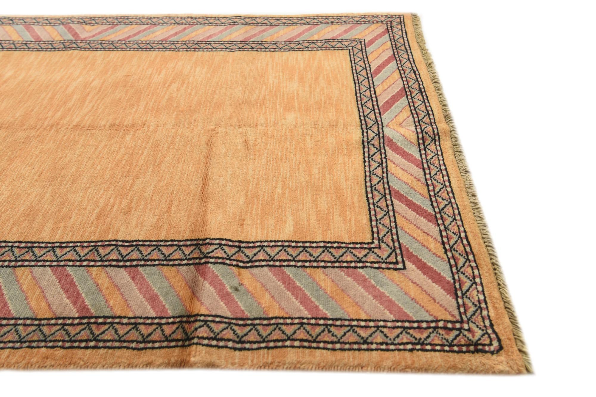 3' 1 x 4' 9 Hand Knotted Kashkuli Gabbeh Oriental Wool Rug