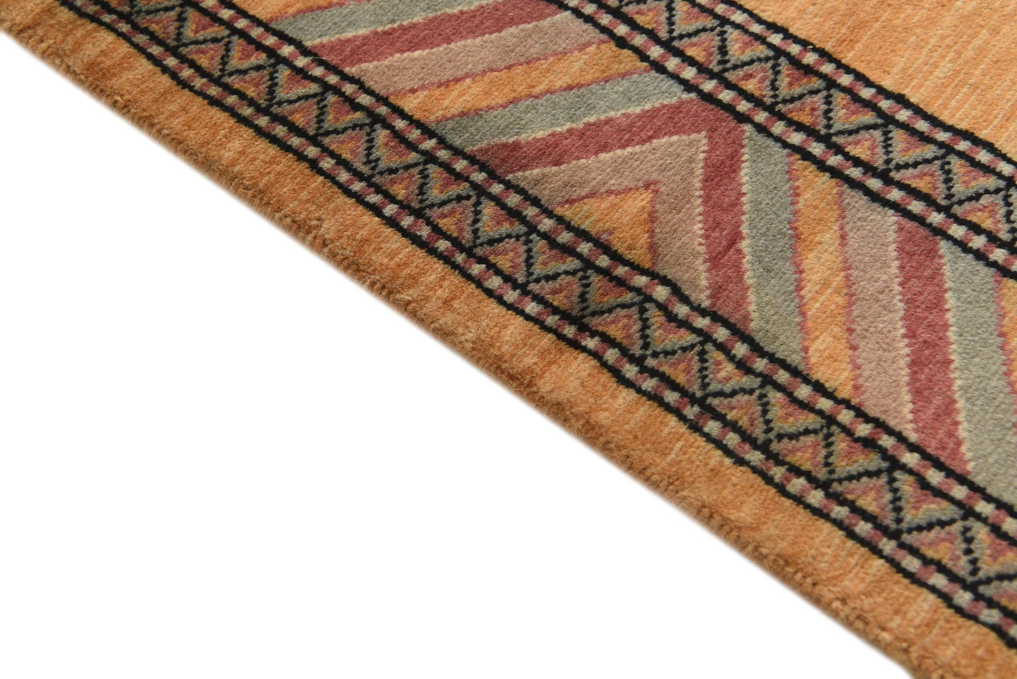 3' 1 x 4' 9 Hand Knotted Kashkuli Gabbeh Oriental Wool Rug