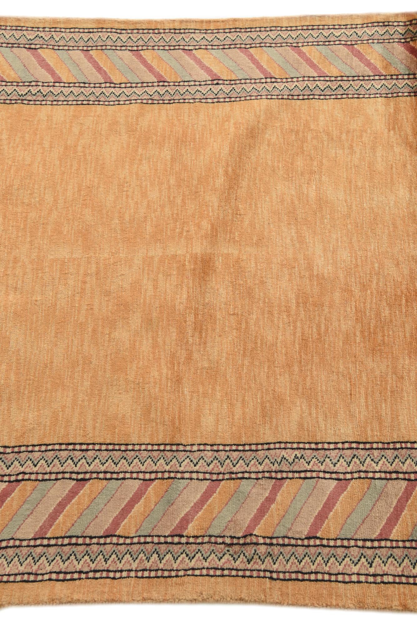3' 2 x 5' 3 Hand Knotted Kashkuli Gabbeh Oriental Wool Rug