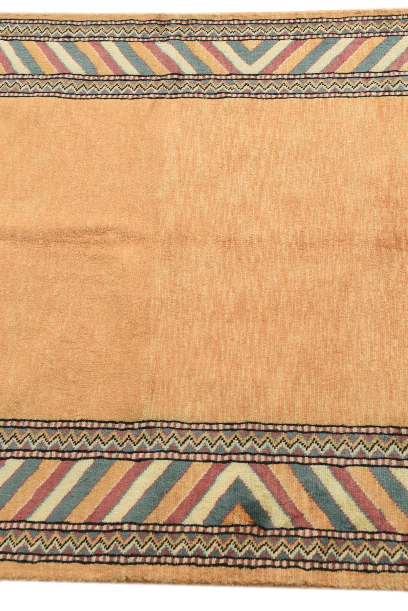 3' 3 x 5' 2 Hand Knotted Kashkuli Gabbeh Oriental Wool Rug