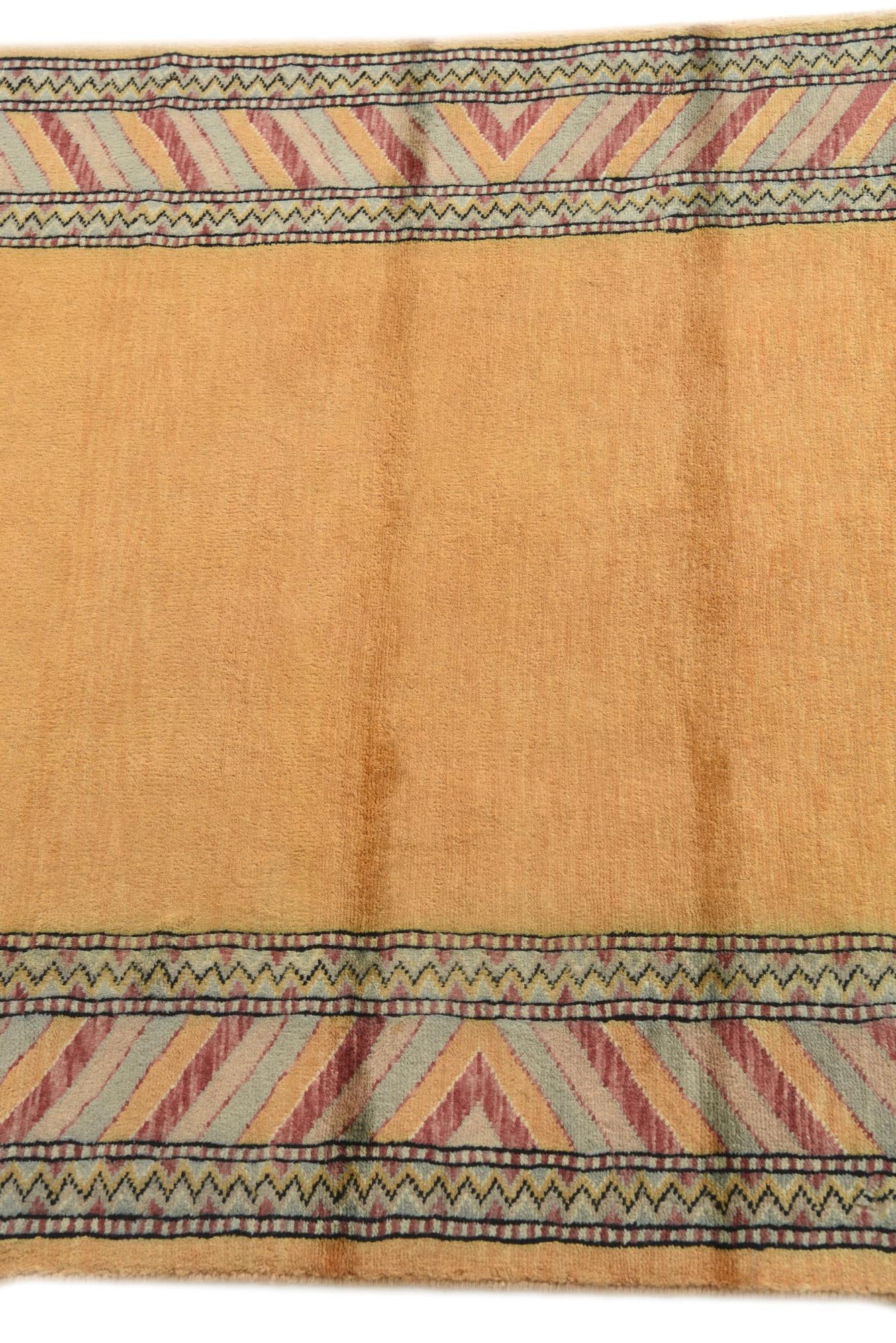 3' 2 x 5' Hand Knotted Kashkuli Gabbeh Oriental Wool Rug