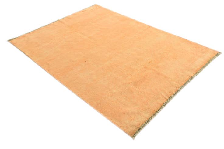 Detail image of 4' 6 x 6' 3 Hand Knotted Kashkuli Gabbeh Oriental Wool Rug