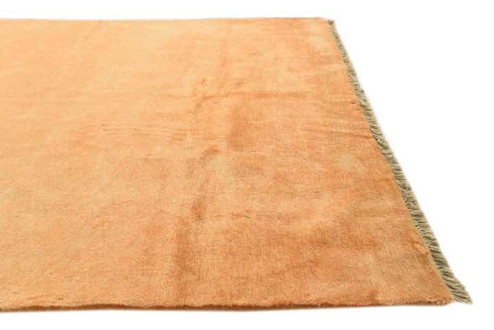 4' 6 x 6' 3 Hand Knotted Kashkuli Gabbeh Oriental Wool Rug
