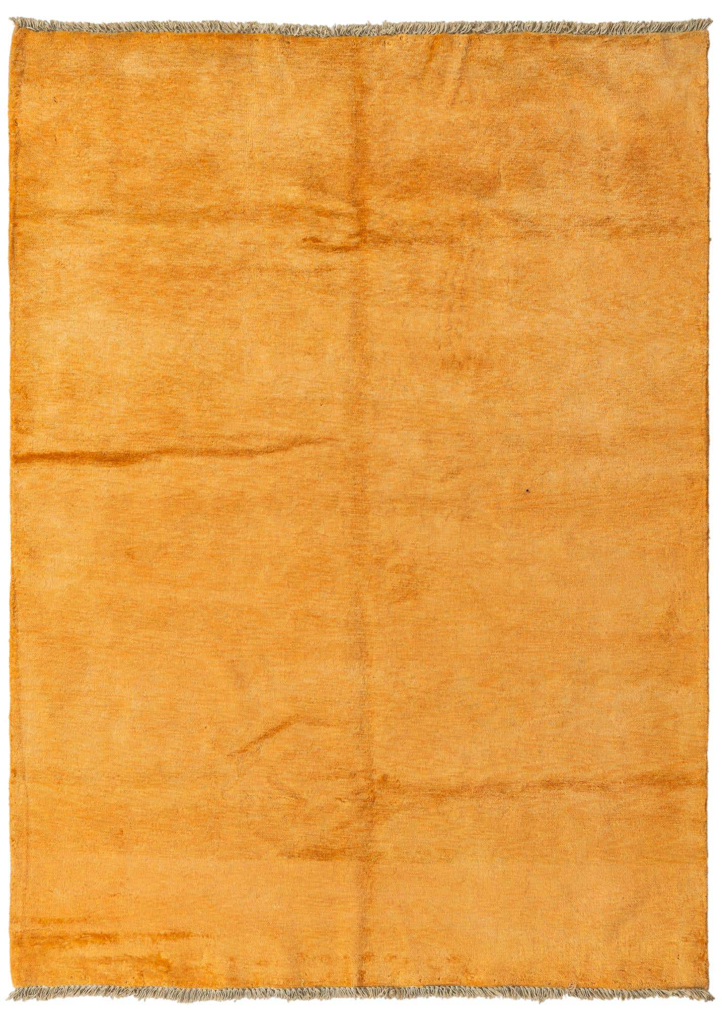 4' 6 x 6' 3 Hand Knotted Kashkuli Gabbeh Oriental Wool Rug
