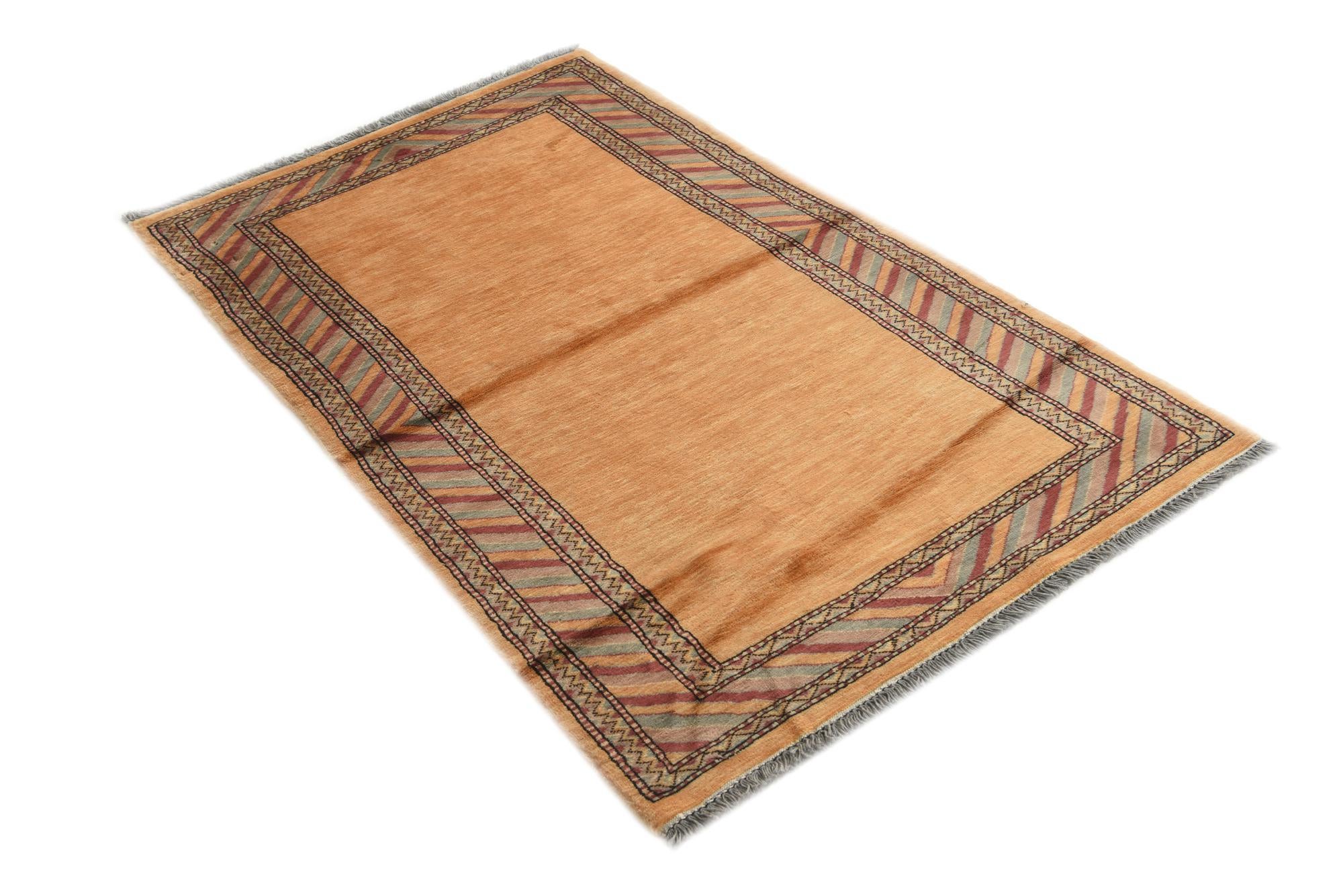 3' 1 x 5' Hand Knotted Kashkuli Gabbeh Oriental Wool Rug