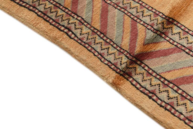 Detail image of 3' 1 x 5' Hand Knotted Kashkuli Gabbeh Oriental Wool Rug