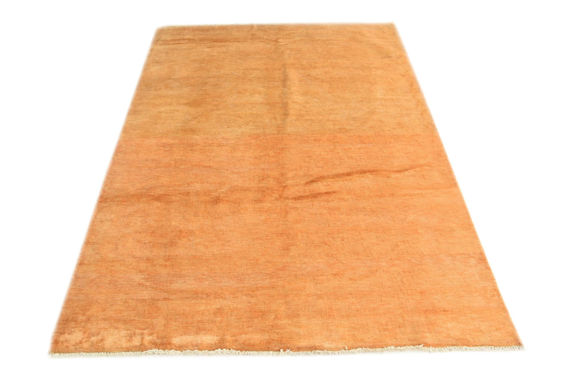 4' 7 x 6' 7 Hand Knotted Kashkuli Gabbeh Oriental Wool Rug