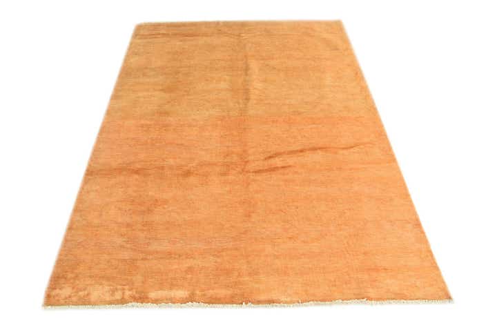 4' 7 x 6' 7 Hand Knotted Kashkuli Gabbeh Oriental Wool Rug