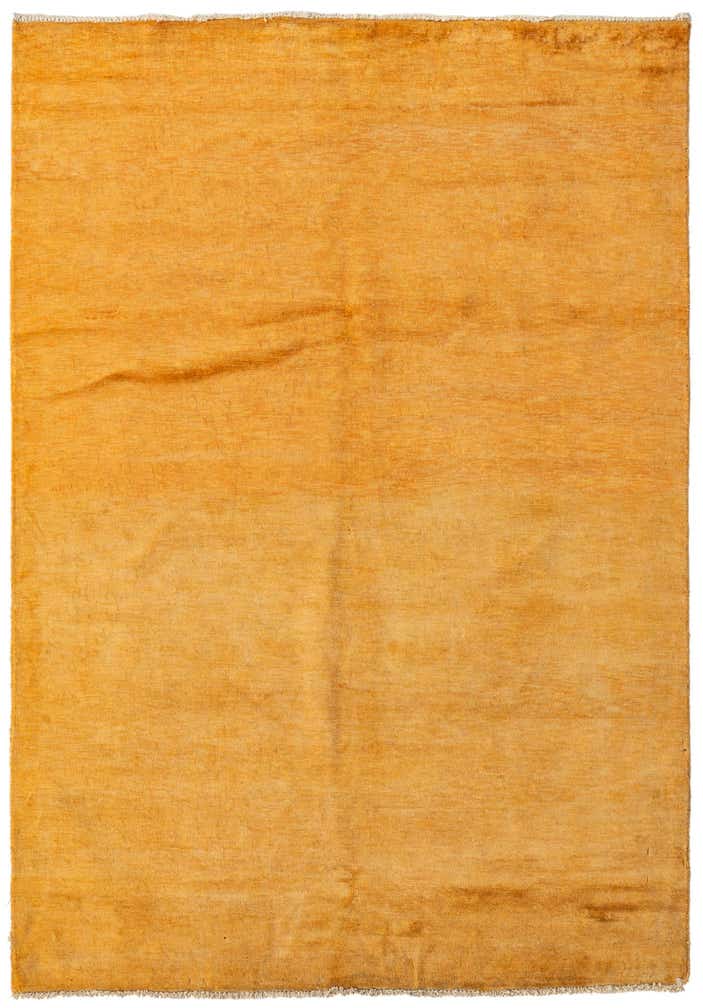 4' 7 x 6' 7 Hand Knotted Kashkuli Gabbeh Oriental Wool Rug