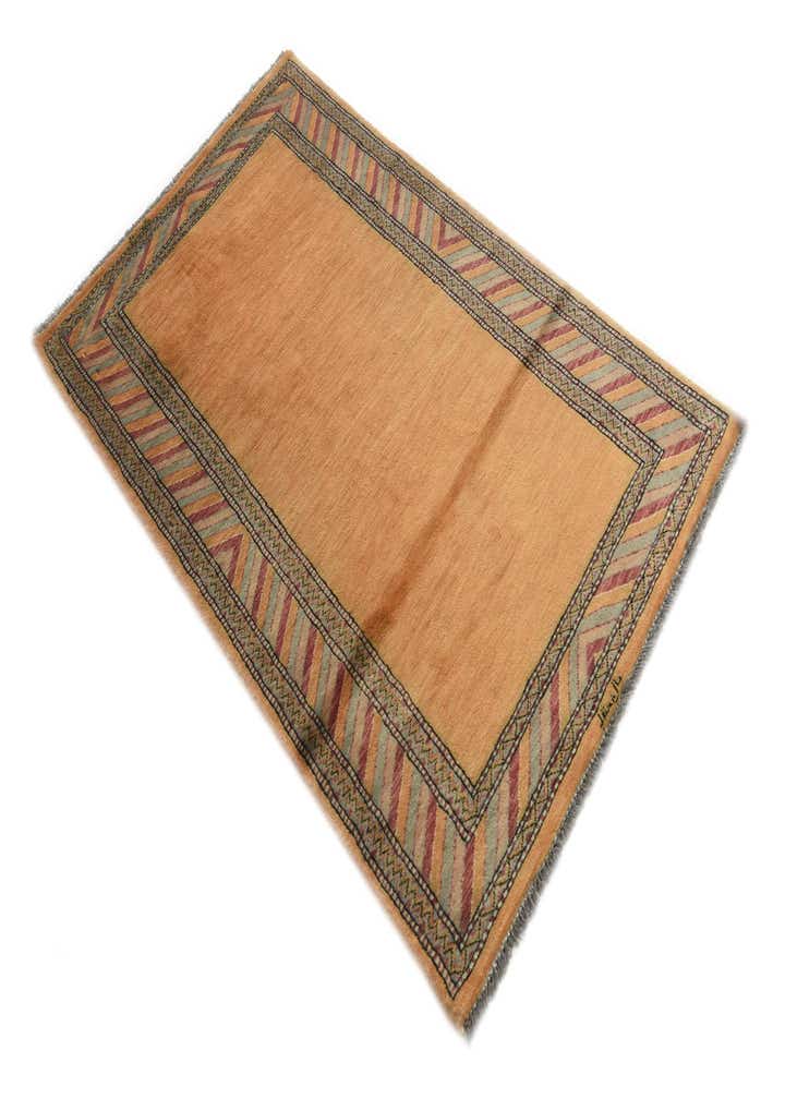 3' 2 x 5' 2 Hand Knotted Kashkuli Gabbeh Oriental Wool Rug