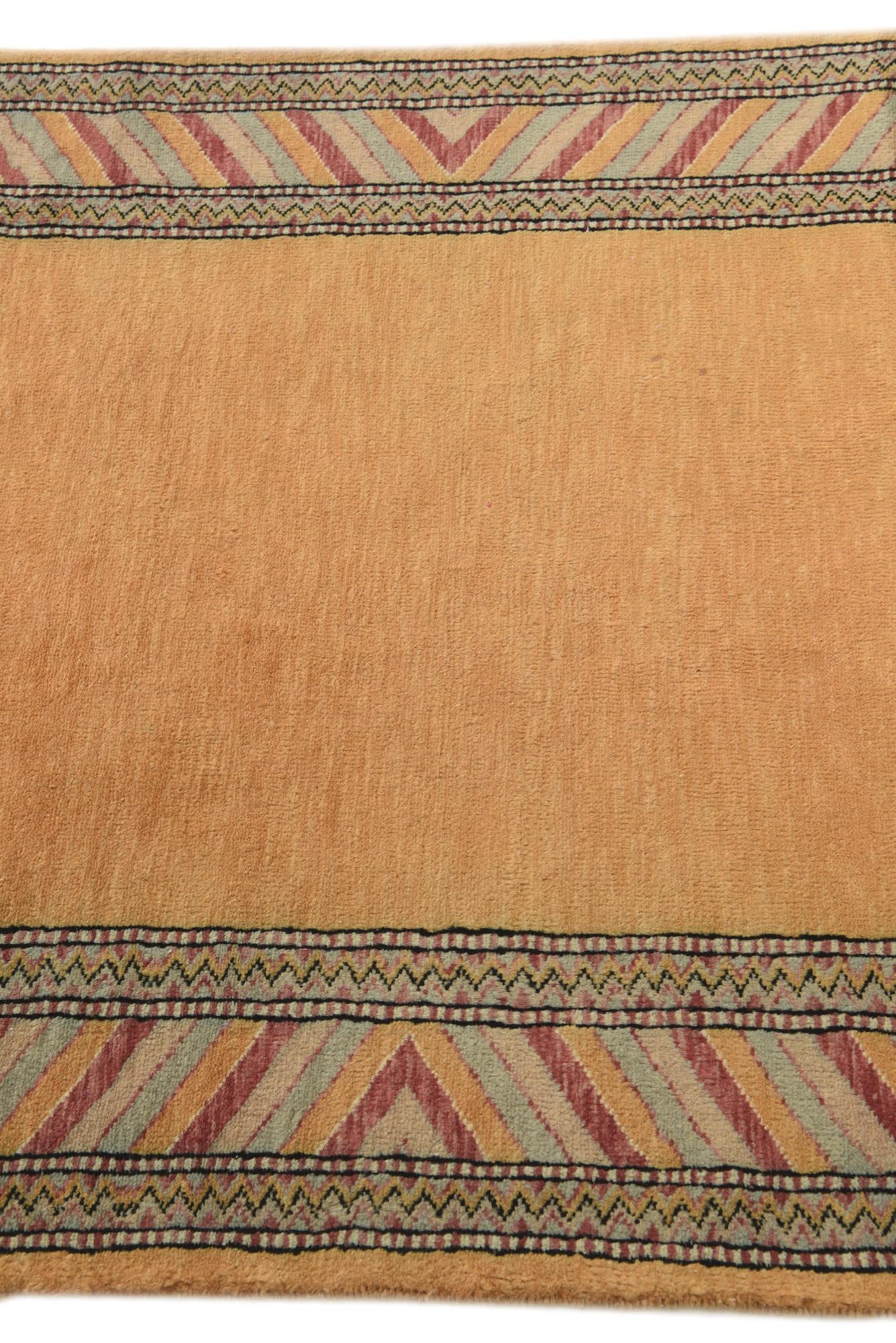 3' 2 x 5' 2 Hand Knotted Kashkuli Gabbeh Oriental Wool Rug