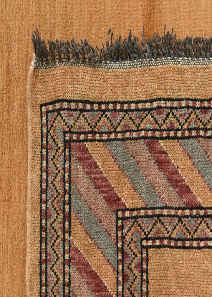3' 2 x 5' 2 Hand Knotted Kashkuli Gabbeh Oriental Wool Rug
