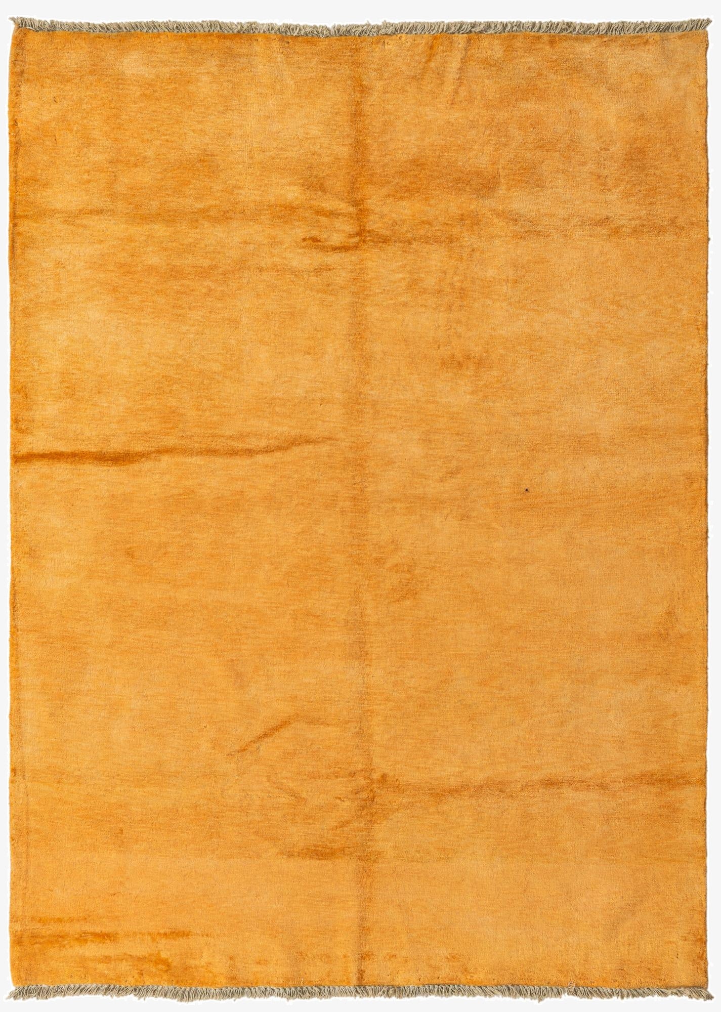 4' 6 x 6' 3  Hand Knotted Kashkuli Gabbeh Oriental Wool Rug