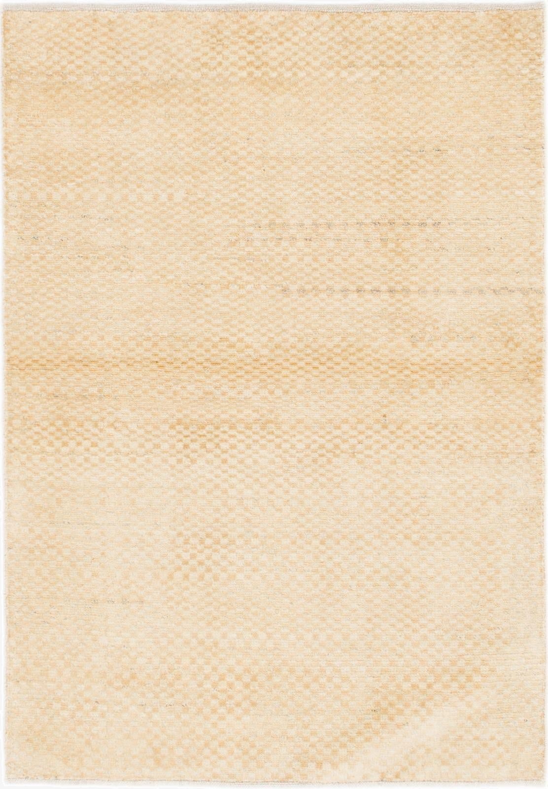 3' 4 x 4' 9  Hand Knotted Kashkuli Gabbeh Wool Rug