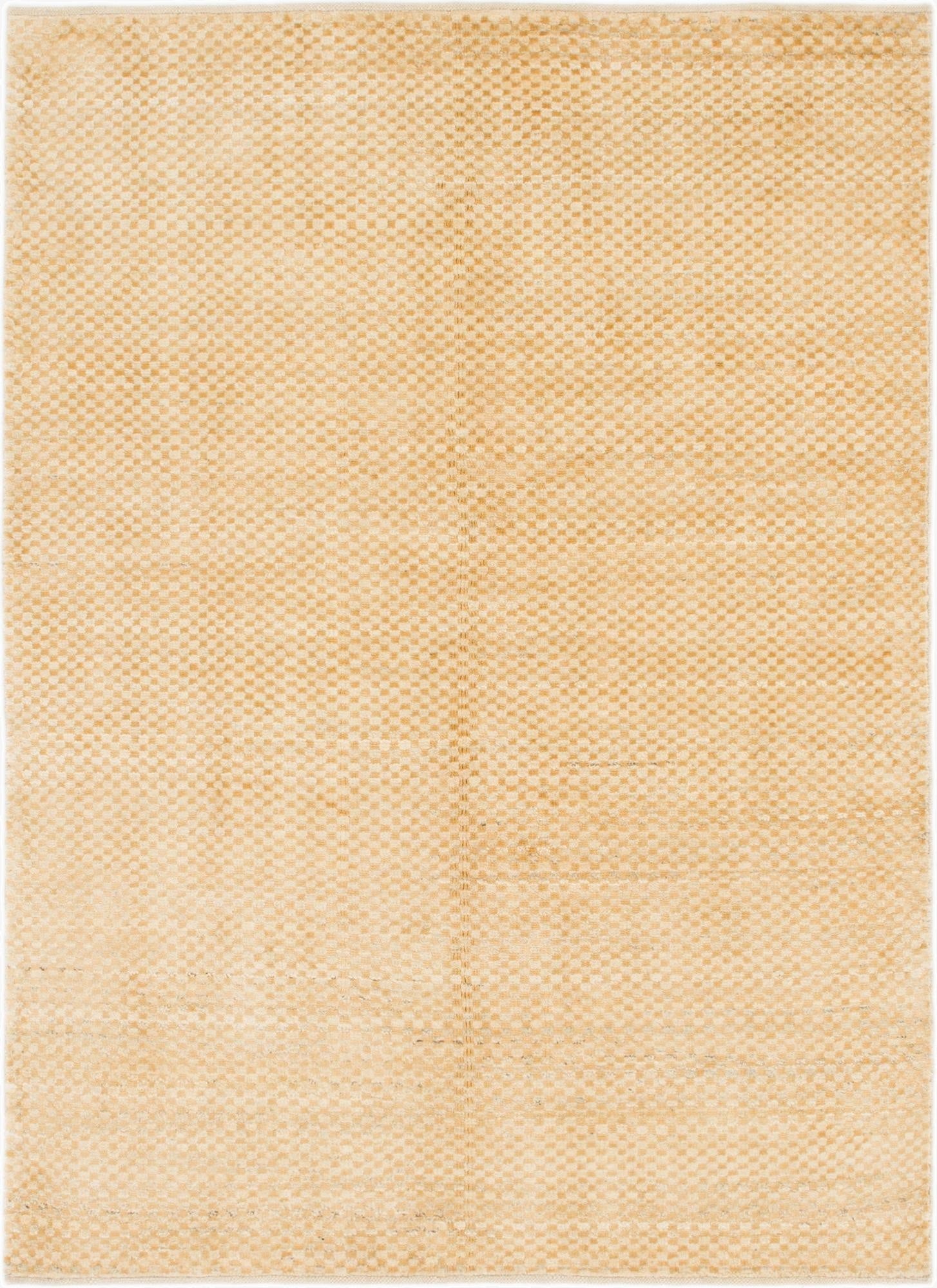 4' 10 x 6' 8  Hand Knotted Kashkuli Gabbeh Wool Rug