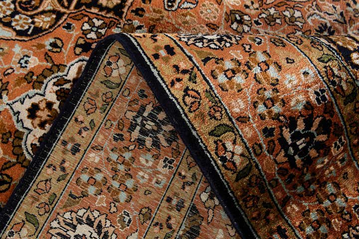 3' 11 x 6' 2 Hand Knotted Kashmir Rug