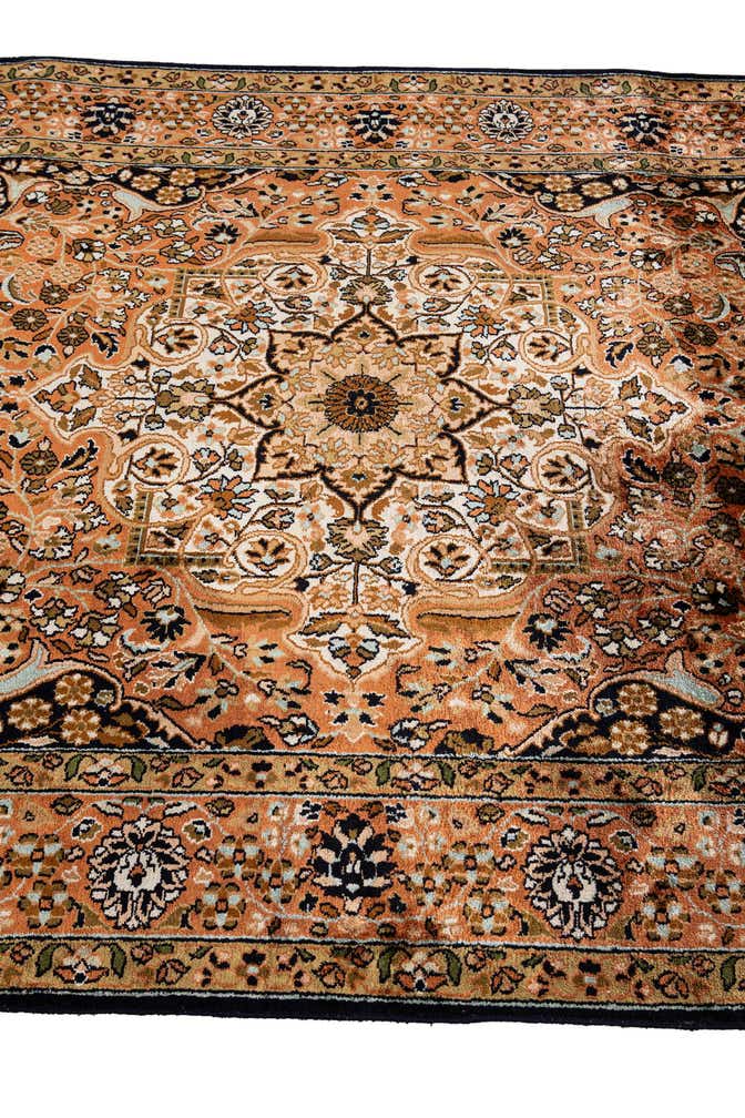3' 11 x 6' 2 Hand Knotted Kashmir Rug