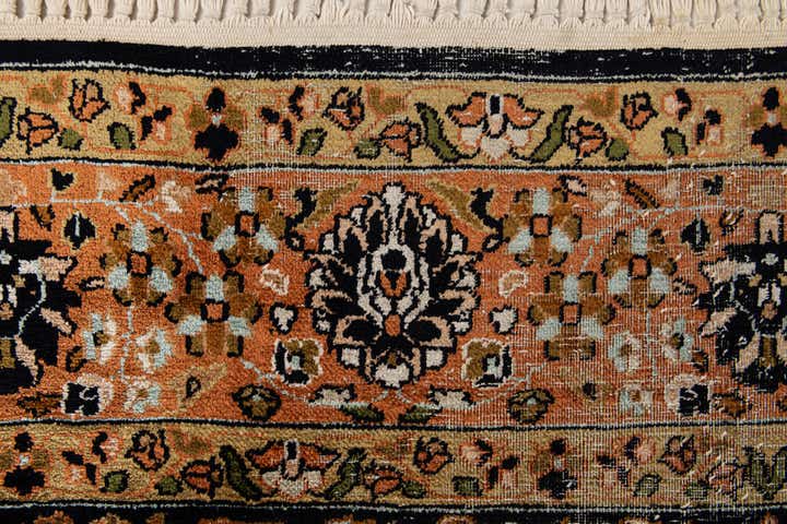 3' 11 x 6' 2 Hand Knotted Kashmir Rug