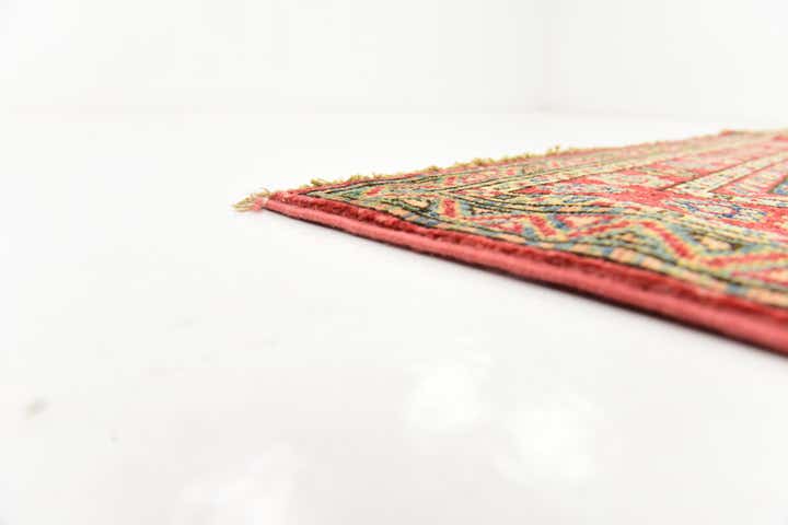 185cm x 250cm Handgeknoopt Kazak Vloerkleed