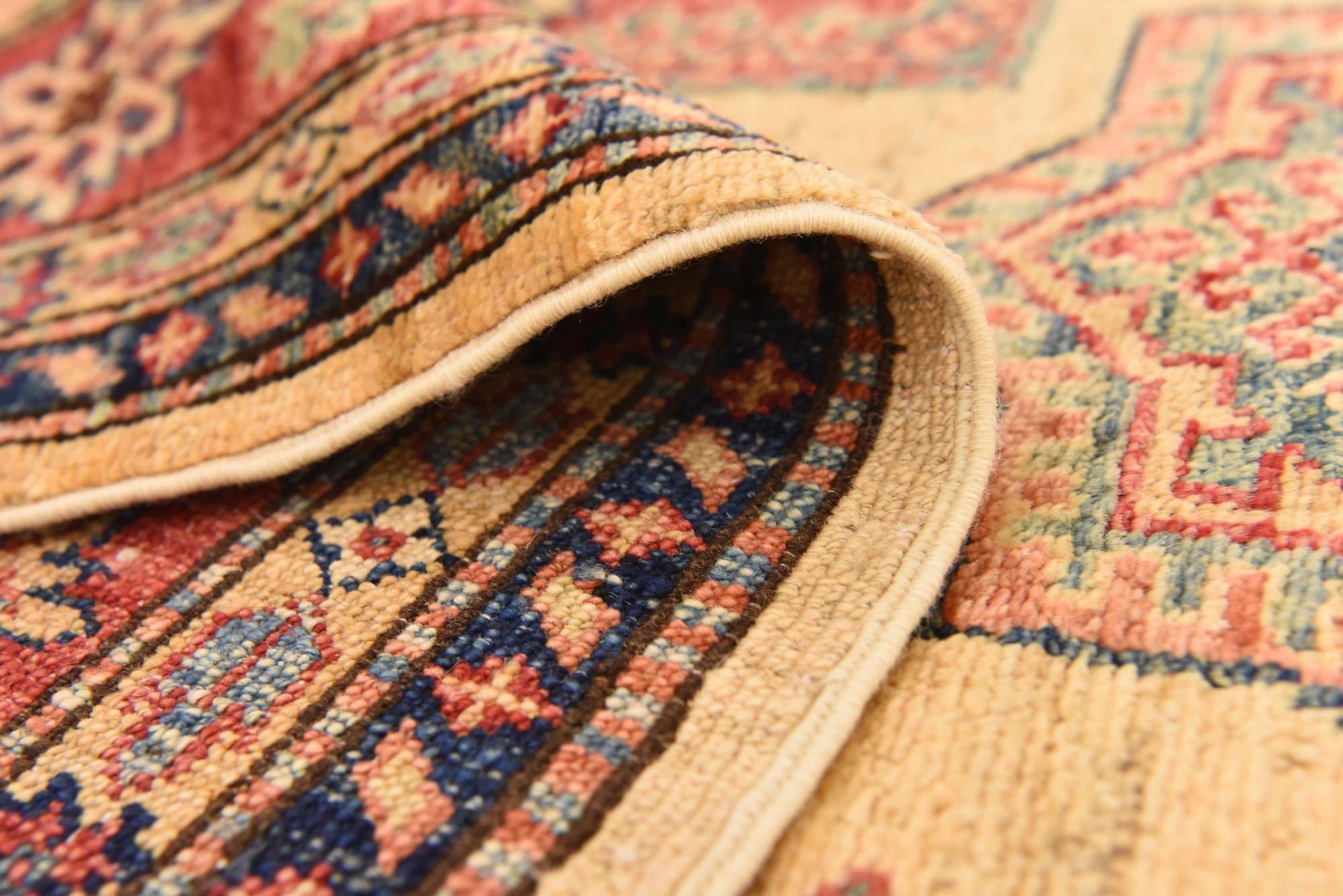 5' 8 x 7' 8 Hand Knotted Kazak Oriental Rug