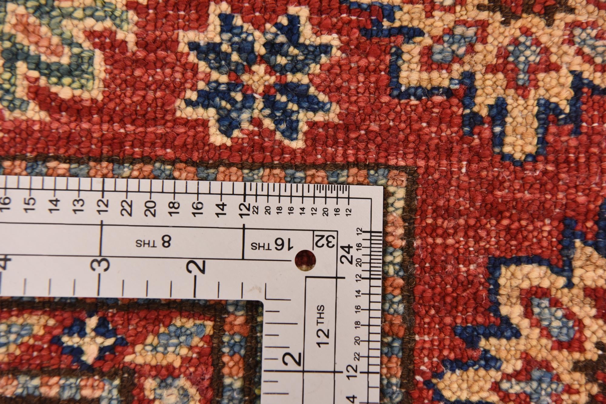 5' 8 x 7' 8 Hand Knotted Kazak Oriental Rug