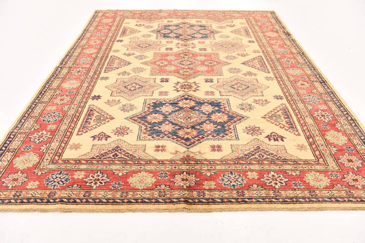 Detail image of 175cm x 235cm anudado a mano Kazak Alfombra Oriental