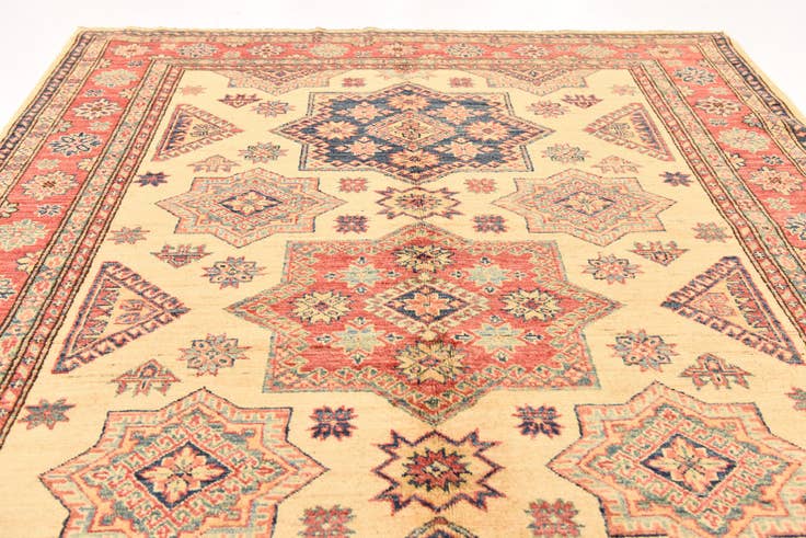 Detail image of 175cm x 235cm anudado a mano Kazak Alfombra Oriental
