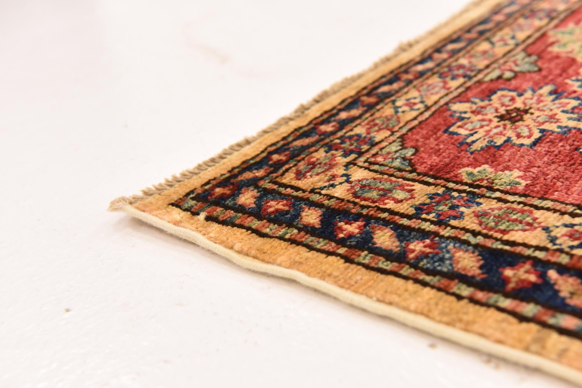 5' 8 x 7' 8 Hand Knotted Kazak Oriental Rug