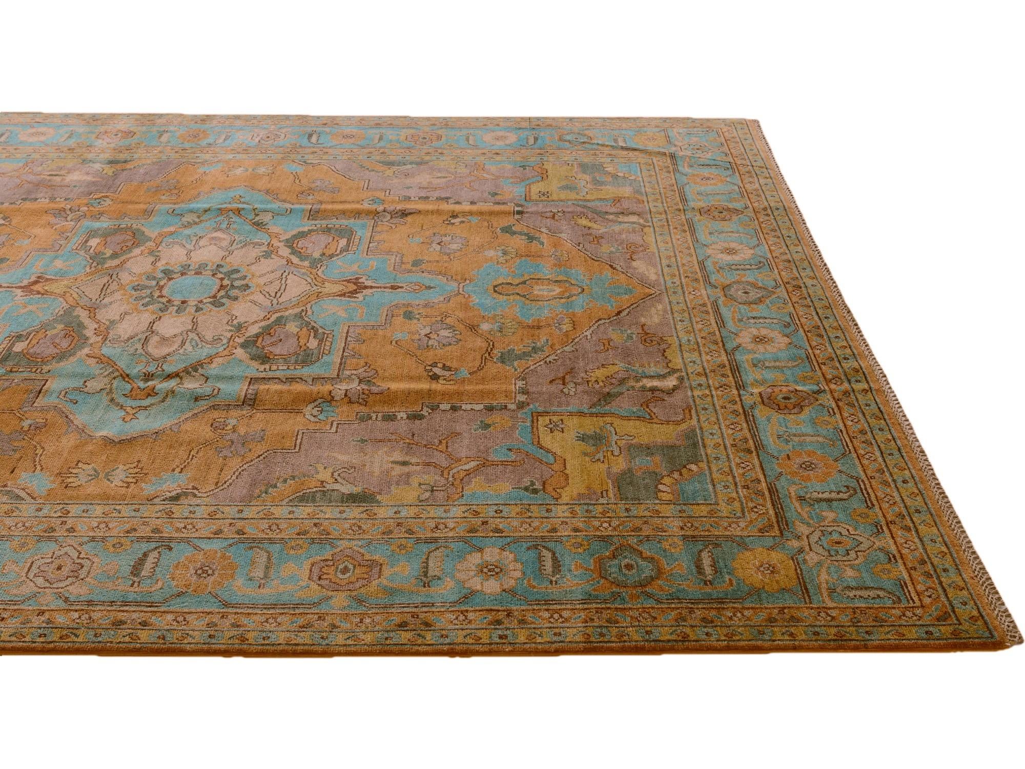 8' 1 x 9' 9 Hand Knotted Kazak Rug