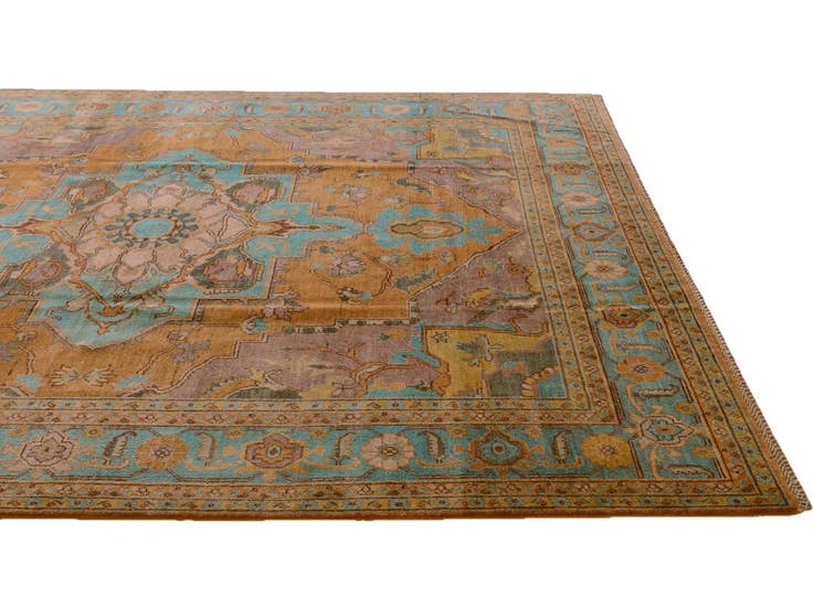 Detail image of 8' 1 x 9' 9 Hand Knotted Kazak Rug